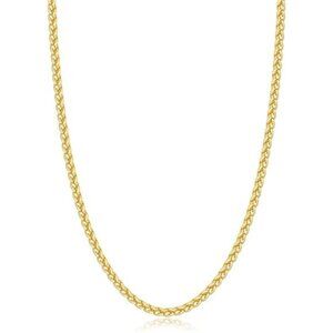 14k Gold Chain Necklace, 2.5mm 3mm Chains, Stainless Steel Necklace Chains
